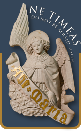 School of the Announciation - Angel Statue